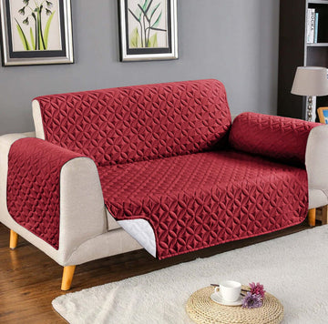 Ultrasonic Quilted Sofa Cover – Non-Slip, Washable, Stylish Furniture Protector