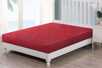 Quilted Waterproof Mattress Cover – Breathable, Washable & Fitted Protector in Pakistan-King size
