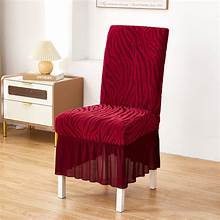 Zebra Chair Cover